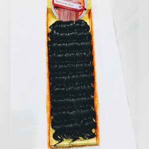 Zury Jamaican Curl HandmadeWeaving Hair Extensions  Color 1 (Black)